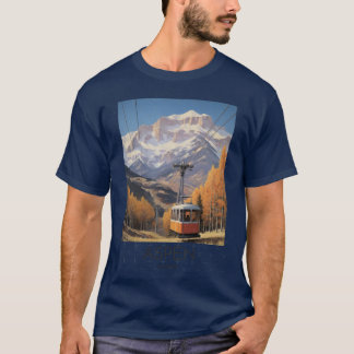 T-shirt Illustration Vintage voyage d'Aspen Colorado US