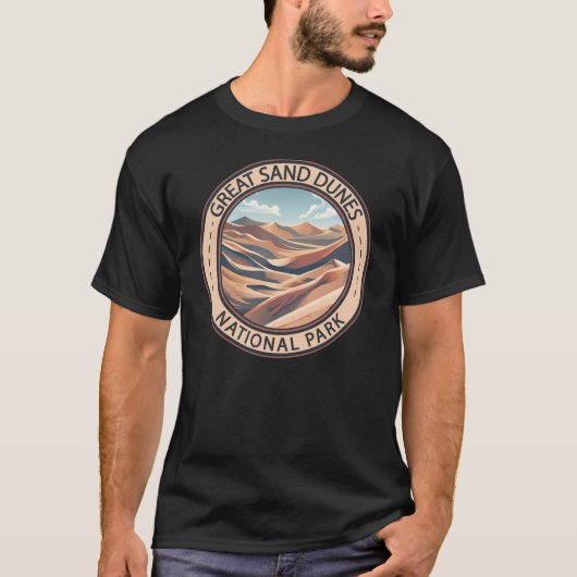 T-shirt Illustration Voyage dans le parc national des Grea (Devant)