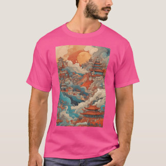 T-shirt Illustration Voyage en Chine