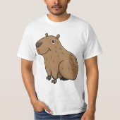 T-shirt " Illustrations Capybara & Clip Art " (Devant)
