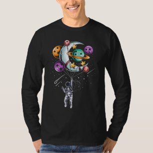 T-shirt Illustrations de l'astronaute Balloon Planets