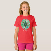 T-shirt Illustrations de Noël vacances (Devant entier)
