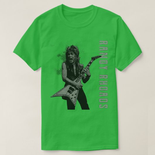 T-shirt Illustrations de Randy Rhoads (Design devant)