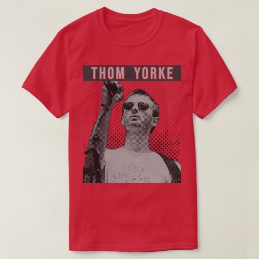 T-shirt Illustrations de Thom Yorke (Design devant)