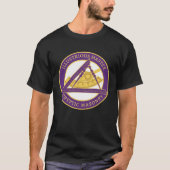 T-shirt Illustre Mason Mason Cryptique Masonry York Rite (Devant)