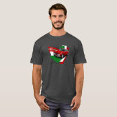 T-shirt illustré par GTV d'Alfa Romeo 1750 (Devant entier)