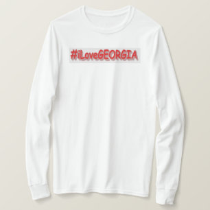 T-shirt "#iLoveGEORGIA " Joli design. Acheter maintenant