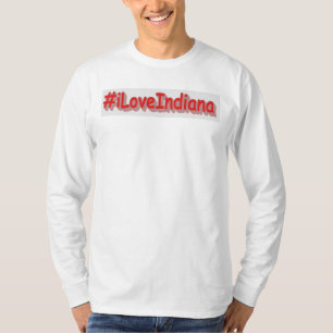 T-shirt "#iLoveIndiana " Conception sympa. Acheter mainten