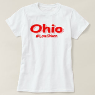T-shirt "#iLoveOhioan" Joli design. Acheter maintenant