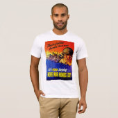 T-shirt Ils combattent plus dur que jamais (Devant entier)