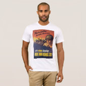 T-shirt Ils Comportent Plus Dur Que Jamais (Devant entier)