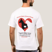 T-shirt Ils des hommes "ne prennent pas VRAIMENT QUE (Dos)