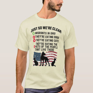 T-shirt Ils Mangent Des Animaux De Compagnie À Springfield