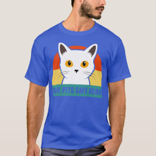 T-shirt ils mangent les animaux de compagnie, protégez les