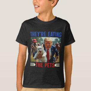 T-shirt Ils mangent Les Animaux Drôle Débat Citation 2024