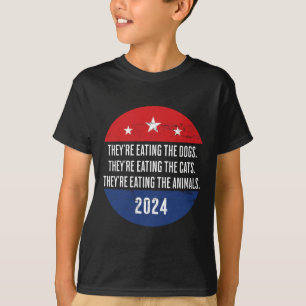 T-shirt Ils mangent Les Chiens Ils mangent Les Chats Tru