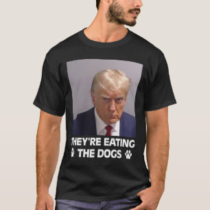 T-shirt Ils mangent les chiens Trump 2024 America Électio