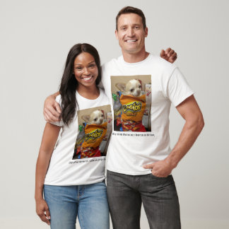T-shirt ils m'appellent cheetos chien shirt