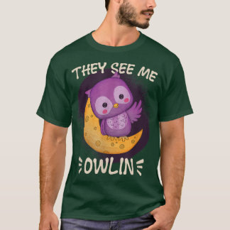 T-shirt Ils me voient Owlin à Nocturnal Animal Owlin