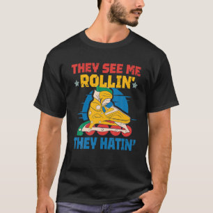 T-shirt Ils Me Voient Rollin' Ils Hatinent Des Chaussures