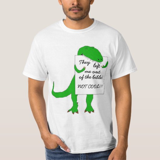 T-shirt Ils m'ont laissé hors de la bible ! (Devant)