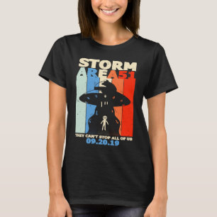 T-shirt Ils ne peuvent pas nous arrêter tous dans la zone