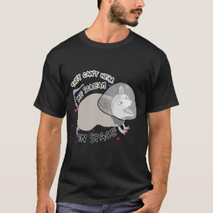 T-shirt Ils ne peuvent pas vous entendre crier dans l'espa