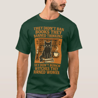 T-shirt Ils n'ont pas interdit les livres qu'ils ont inter