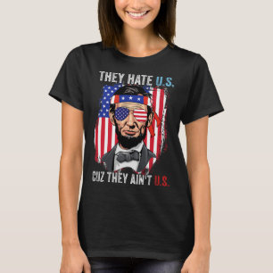 T-shirt Ils nous détestent parce qu'ils ne sont pas nous F