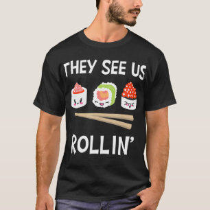 T-shirt Ils Nous Voient Rollin' I Rice Seawee Japonais Sus