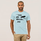 T-shirt Ils observent (Devant entier)