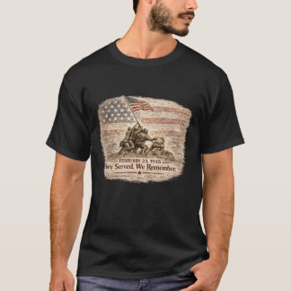 T-SHIRT ILS ONT SERVI NOUS NOUS SOVENONS