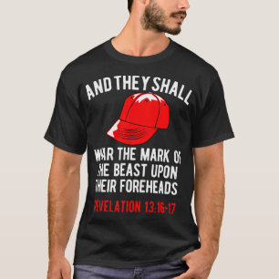 T-shirt Ils Porteront La Marque De La Bête En Avant-Tête