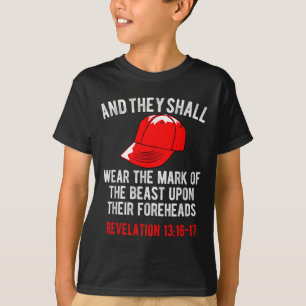 T-shirt Ils Porteront La Marque De La Bête En Avant-Tête