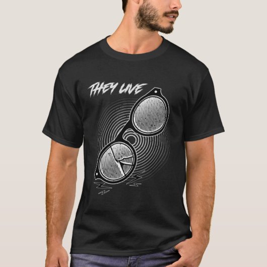T-shirt Ils vivent (Devant)