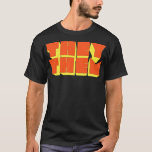 T-shirt IlsEux Prononononononononononounes Style Rétro Des
