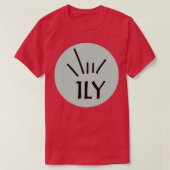 T-shirt ILY Celadon (Design devant)