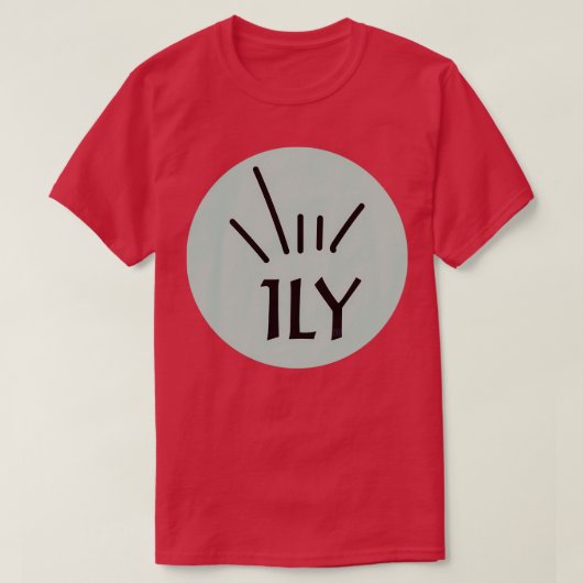 T-shirt ILY Celadon (Design devant)