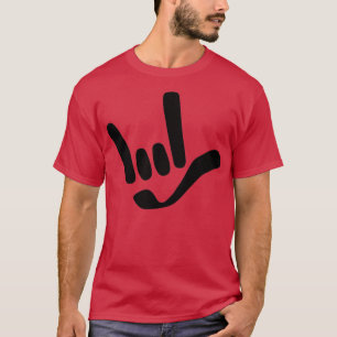 T-shirt ILY I Love You ASL American Sign Language Design