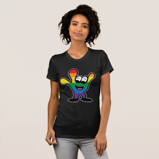 T-shirt ILYrainbowFinal (Devant entier)