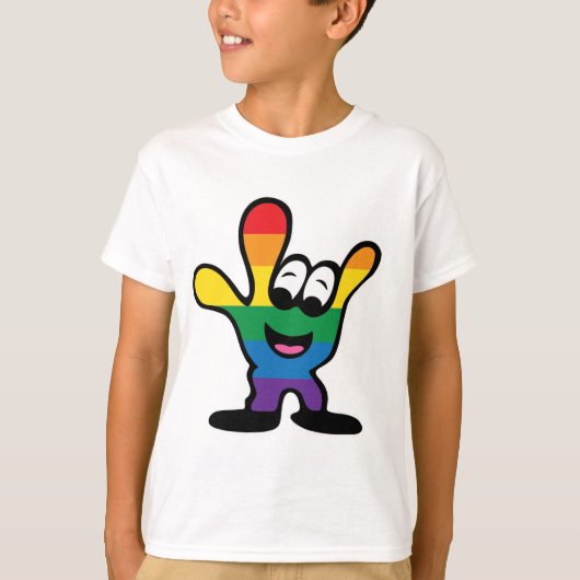 T-shirt ILYrainbowFinal (Devant)