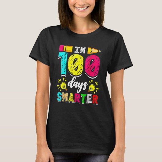 T-shirt I'm 100 Days Smarter Student 100th School Day Chal (Devant)
