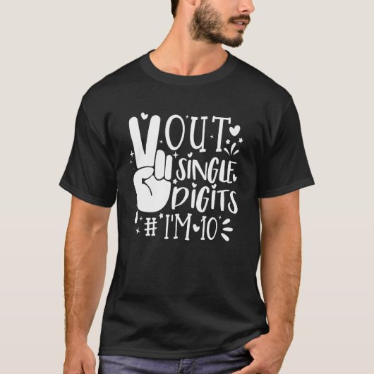 T-shirt I'm 10 Year Old 10th Birth (Devant)