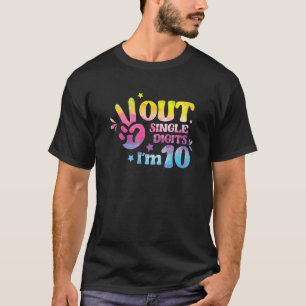 T-shirt I'm 10 Year Old 10th Birth