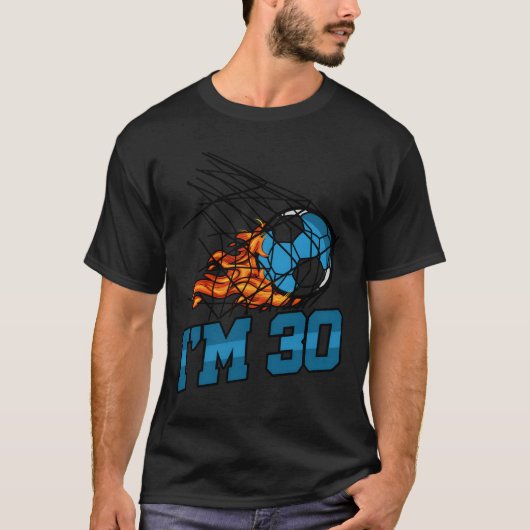 T-shirt I'M 30 Handball Team Sports Player (Devant)