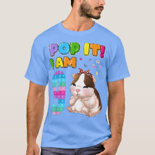 T-shirt Im 9 Ans 9e Anniversaire Guinée Pig Girls Pop I
