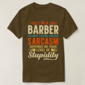 T-shirt Im A Barber 1 (Design devant)