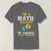 T-shirt Im A Math Enseignant Mathématiques Sujet Algebra E (Design devant)