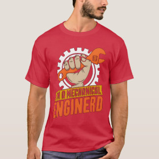 T-shirt Im A Mechanical Enginerd Car Mechanic Engineer fri
