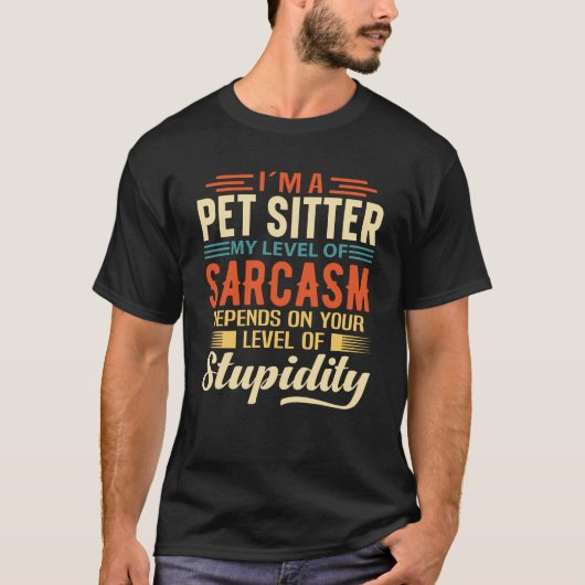 T-shirt I'm A Pet Sitter (Devant)
